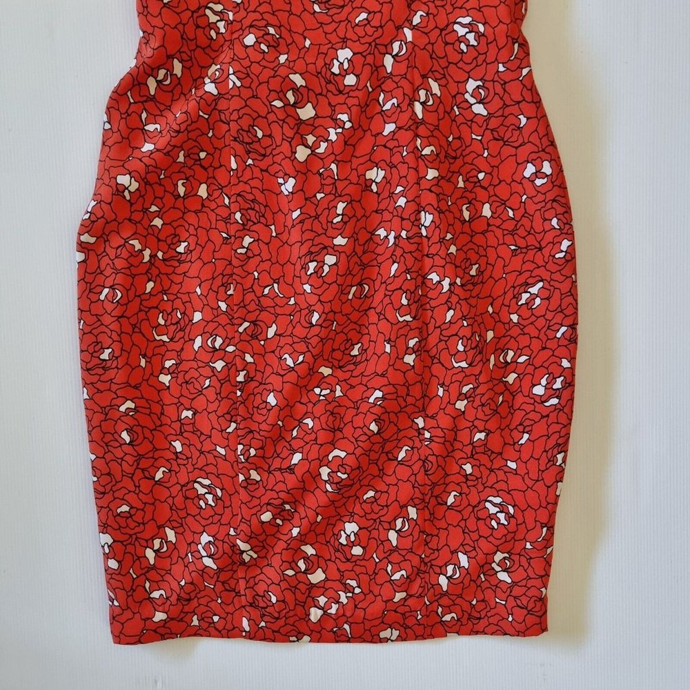 Kookai ALLEGRA Dress Size 36 Au 8 Blogger Favourite Red Off Shoulder Sweetheart - Picture 5 of 16
